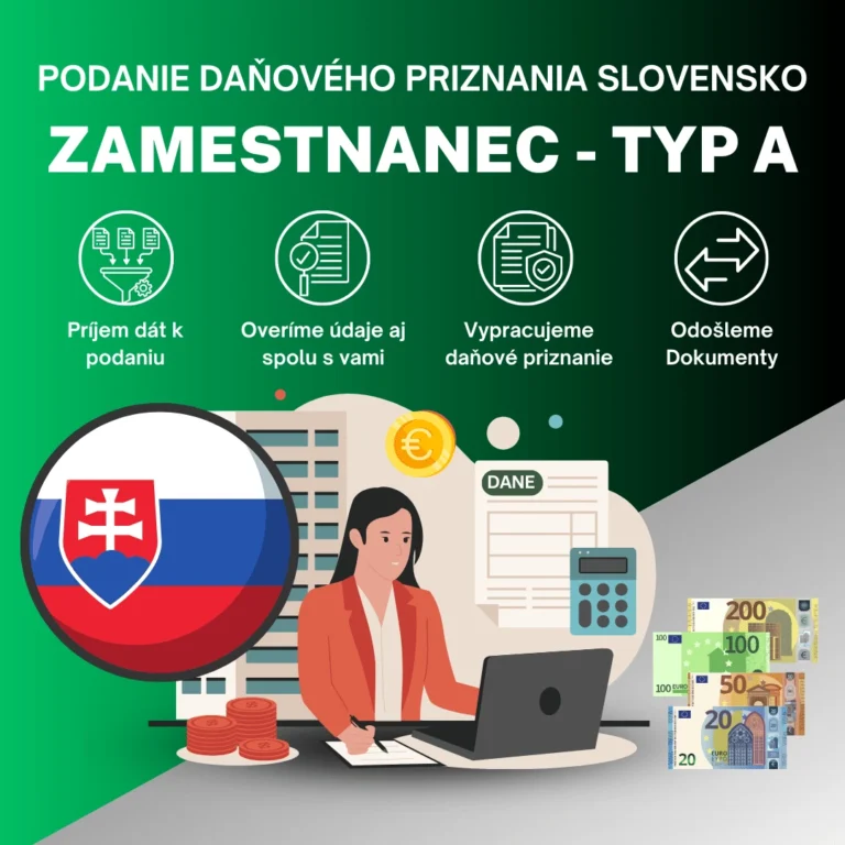 PODANIE DAŇOVÉHO PRIZNANIA SLOVENSKO