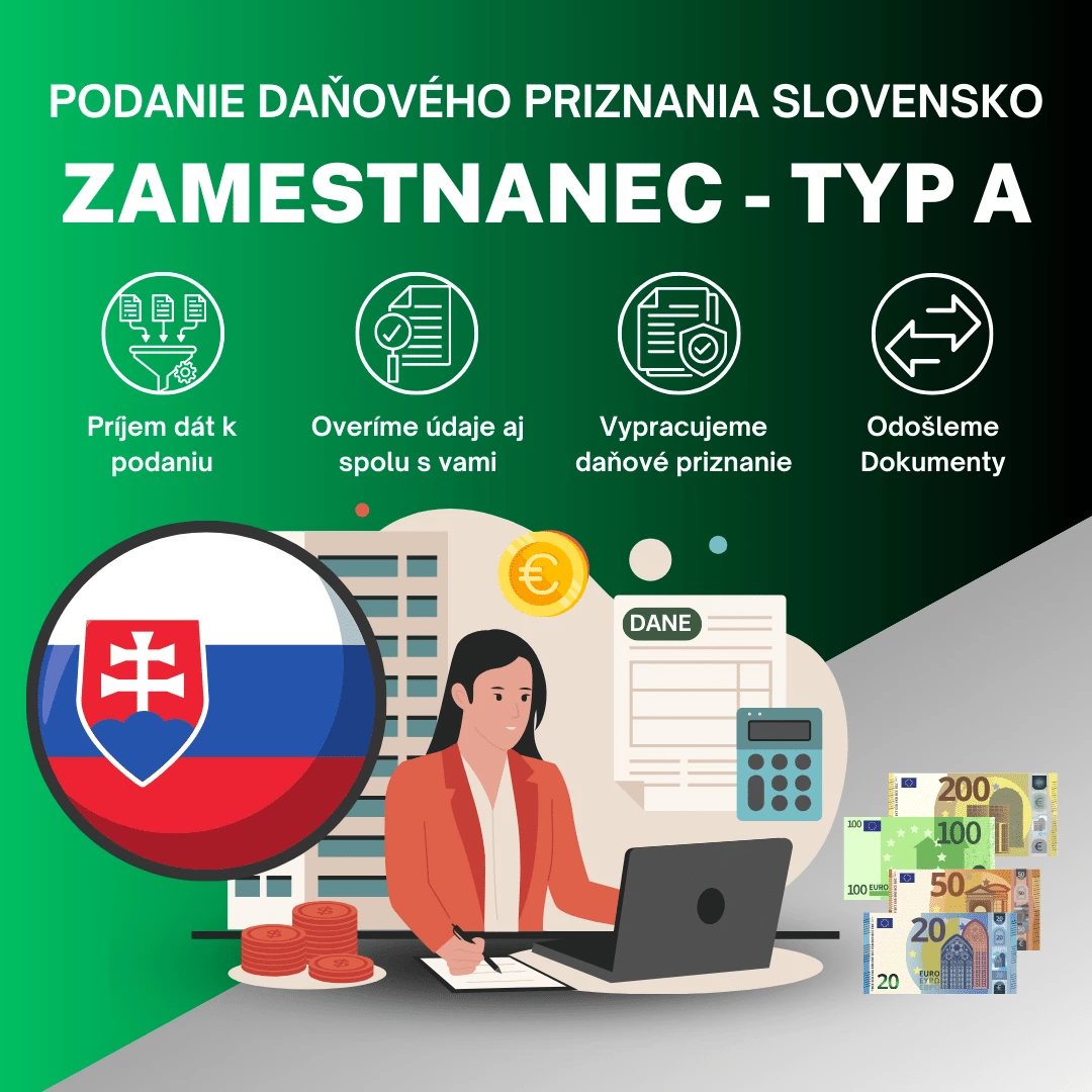 PODANIE DAŇOVÉHO PRIZNANIA SLOVENSKO